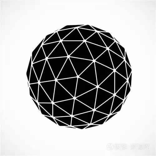 单色三维球形物体