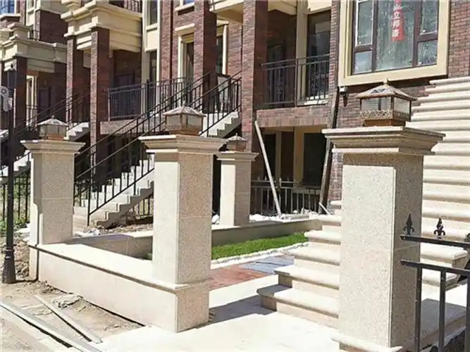 花岗岩大门柱子