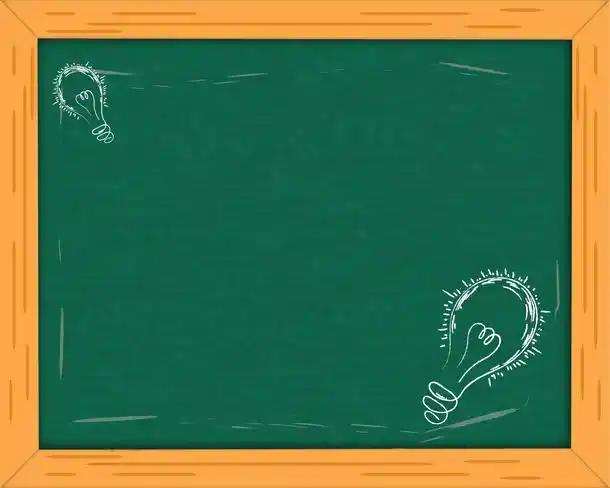 开学季卡通的黑板免抠素材免费下载_觅元素51yuansu.com