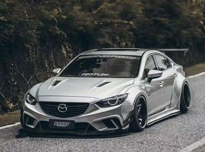 robot外扩宽体改装马自达6霸气外露