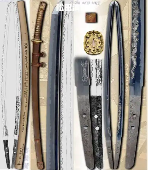 日本刀:鍛造材料は日本の鳥取具の玉鋼製-なる製刀の名手:村正,長曽弥
