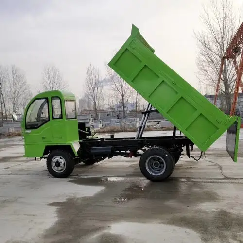 农用拖拉机自卸车四驱矿用爬山王翻斗车四不像运输车