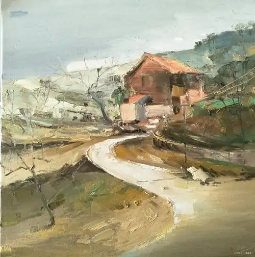 老房子,六九八, 2017年布面油画 | 衍艺圈 - topart.