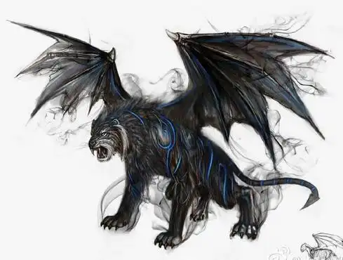 佛爷穷奇简笔画