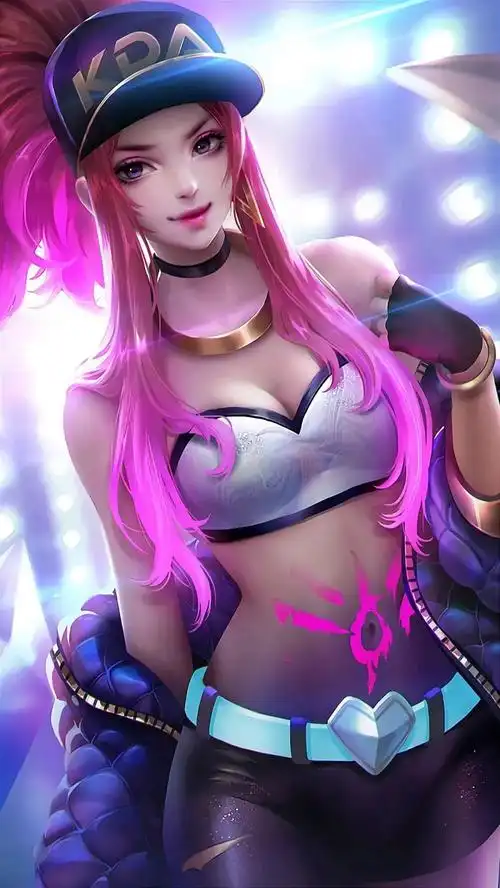 游戏高清壁纸《英雄联盟》阿卡丽