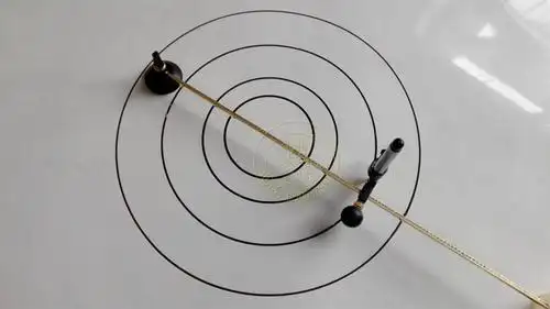 包邮 特大圆规夹铅笔 白板粉笔 记号水笔 夹笔器画圆工具 画圆器