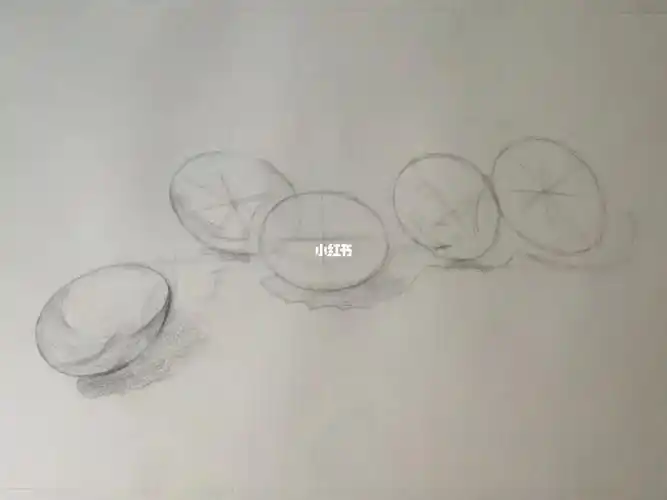 静物素描  #临摹  鸡蛋04