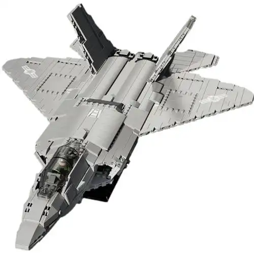 聚航科技猛禽闪电大黄蜂歼15拼装战斗机塑料高难度益智积木模型