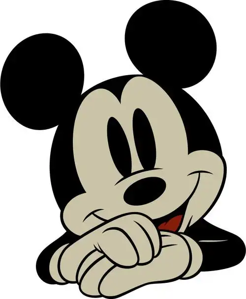 位图 动物 米老鼠 可爱卡通 色彩 免费素材