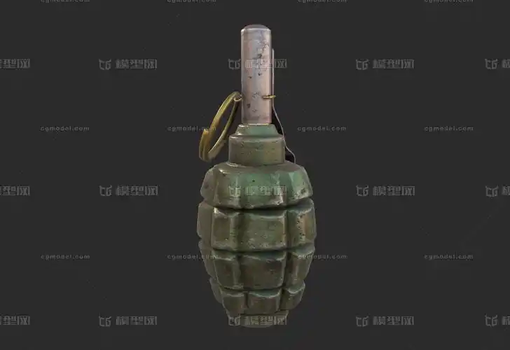 二战 苏联 f-1破片 手榴弹 柠檬 手雷 模型