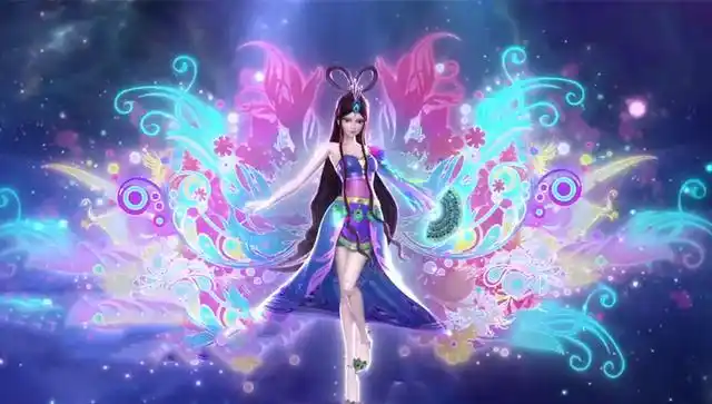 原创叶罗丽第八季:孔雀的崭新造型罕见曝光,她真的是仙境最美女王