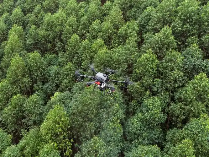 dji大疆农业的t20植保无人机作业照.大疆供图