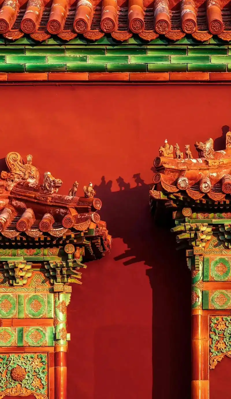 故宫红,中国红,新的一年祝愿大家新年快乐!红红火火🔥#故宫 - 抖音