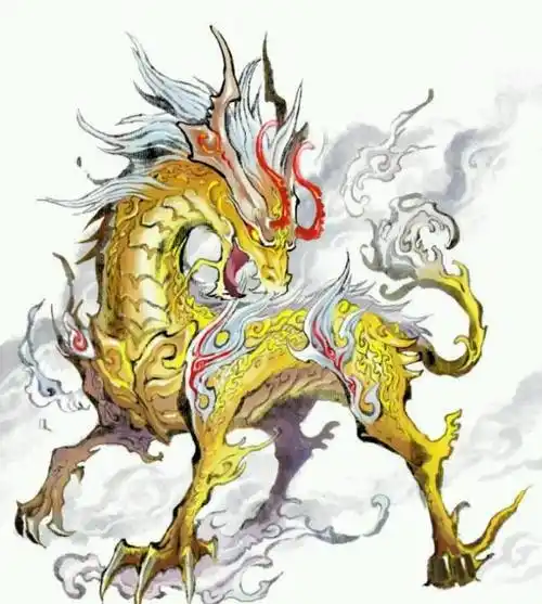 麒麟:相传是龙和牛所生,中国清代和泰国的牛所生怪物是麒麟吗?