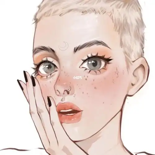 临摹练习欧美厚涂风