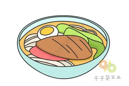 教你画米粉简笔画图片