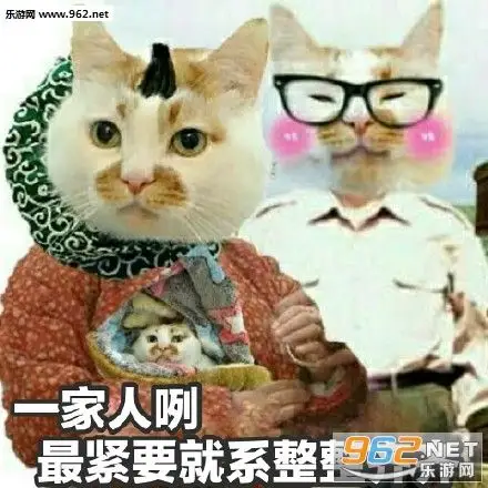 一家人咧最紧要就系整整齐齐油牌表情包-tvb经典台词纯正粤语版表情包