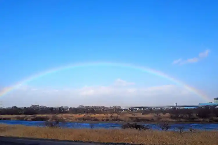 美丽的彩虹图片自然风景奇特景观彩虹