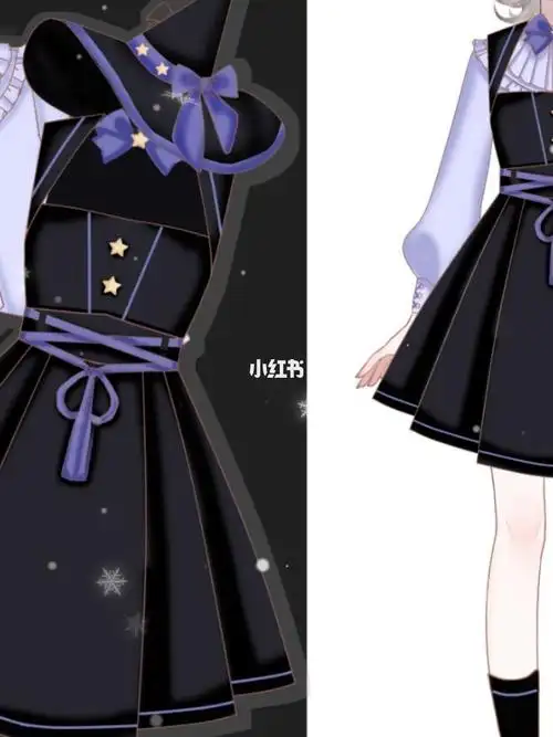 一些特殊jk制服套装设计稿