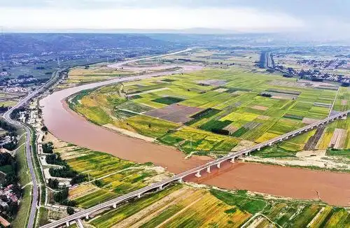 一线传真关中平原田园美