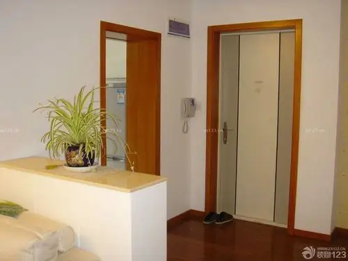 家装风格黄色门框图片_装修123效果图