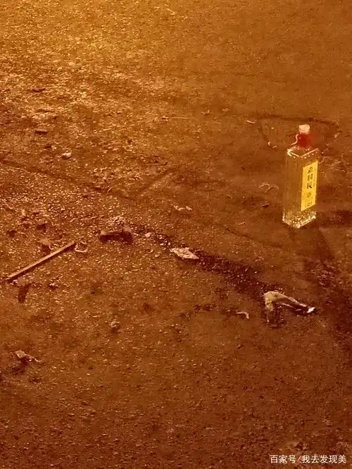 凌晨三点后,地摊上还留了个老村长酒瓶