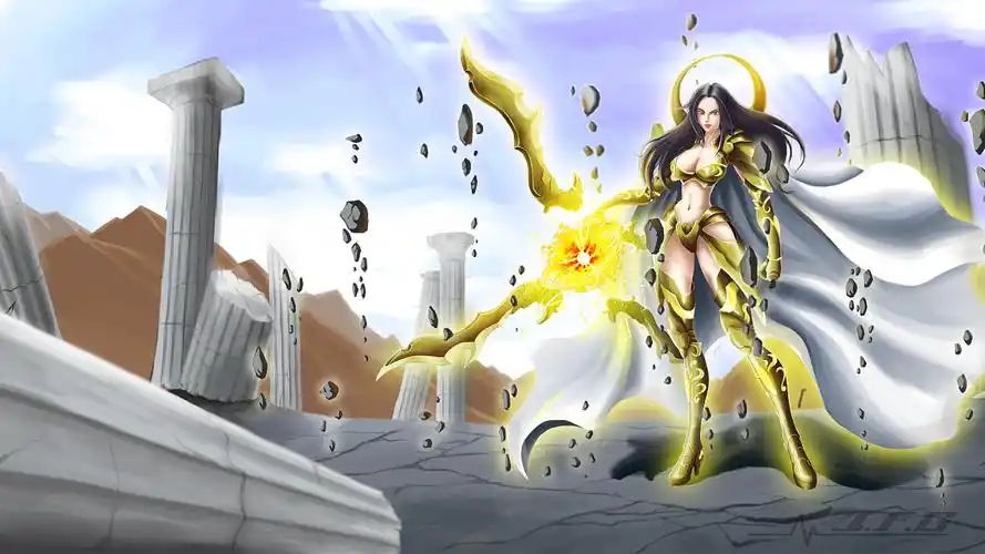 黄金刀锋意志|插画|游戏原画|sdfl1113 - 原创作品 - 站酷 (zcool)