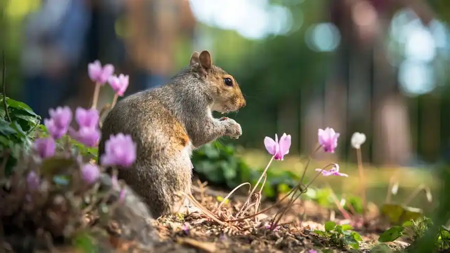 动物壁纸,松鼠,护眼,可爱,清新,动物,森林,壁纸,1920x1080