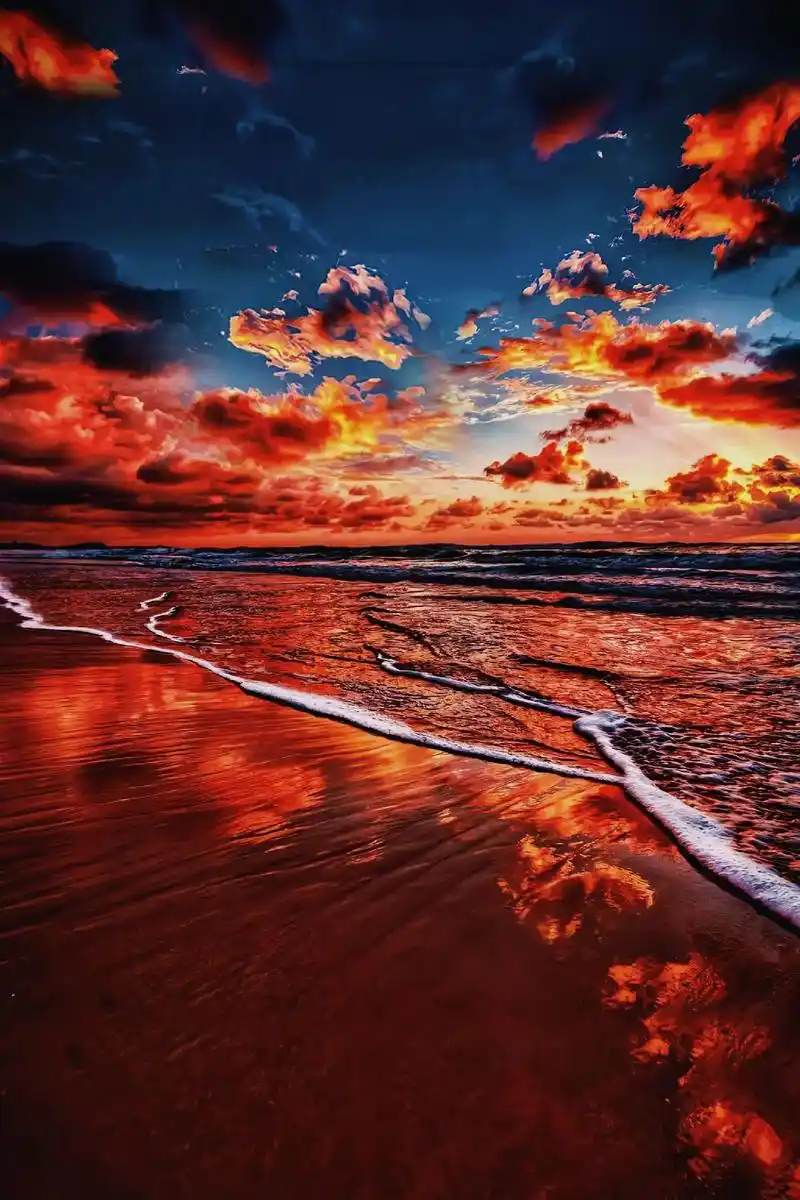 被艾特来看晚霞是一件幸福又快乐的事#醒图#治愈系风景 #抖音 - 抖音