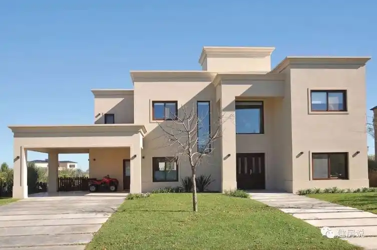 看腻了坡屋顶这里有110款平屋顶现代风别墅小心挑花了眼哦