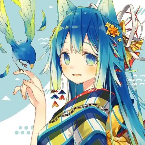 动漫头像赏析: 兽耳娘系列