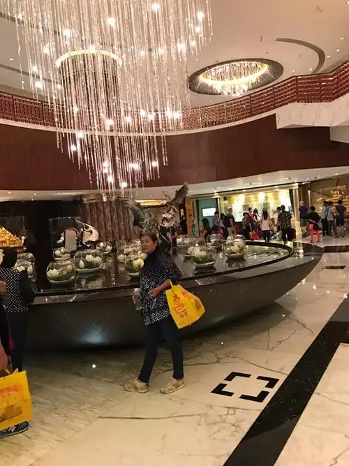 葡京酒店霸气的大堂