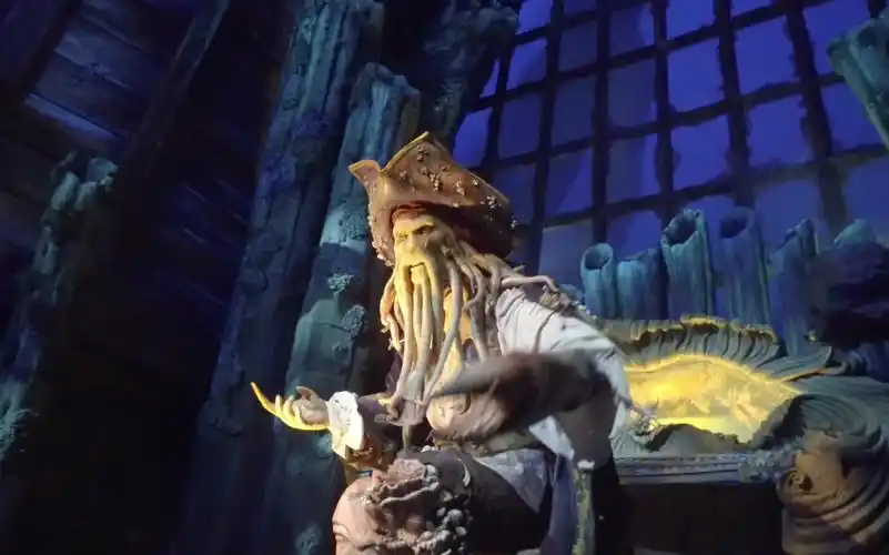 上海迪士尼乐园加勒比海盗——沉落宝藏之战