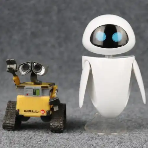 高档瓦力机器人总动员waxe伊娃伊芙蛋糕车载摆件手办