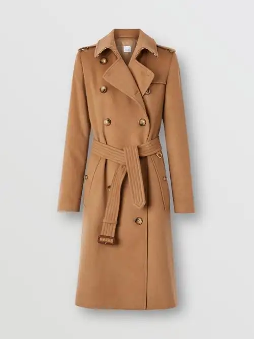 青铜色 羊绒 trench 风衣 产品图片31