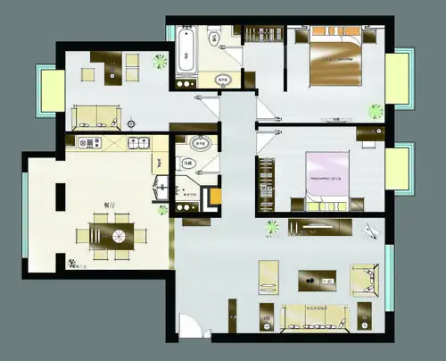 平面图_装修美图-新浪家居