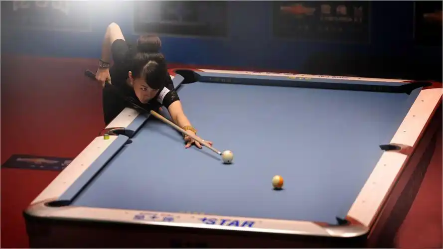 九球天后潘晓婷台球美女图片壁纸(11/20)