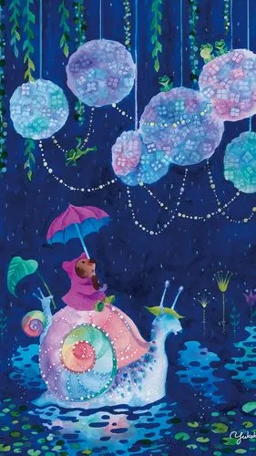 治愈系手绘给自己讲一个暖暖的童话 (●●)