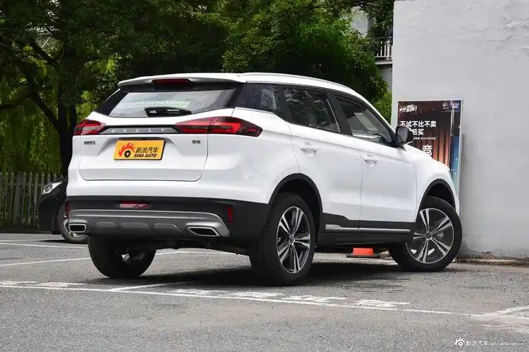 有颜值还有料,内外兼修的吉利汽车吉利博越最高直降1.07万啦!