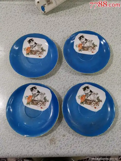 70年代唐山五瓷!-彩绘瓷/彩瓷-7788绿松石