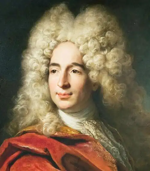 18世纪的法国女王伊丽莎白统治时期的英国,化妆这件事更受男性的欢迎