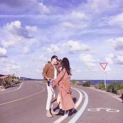 小清新情侣图片情侣图片唯美清新一对