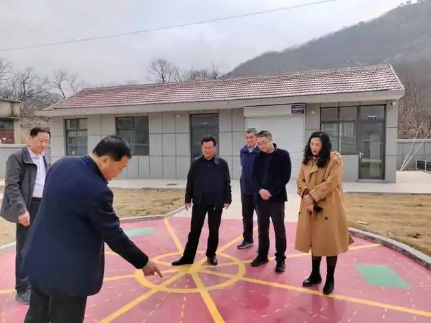 高山烟炉,人工增雨防雹燃气炮建设情况;实地了解了徂徕山林场土壤湿度