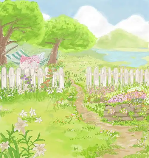 后花园一角 场景