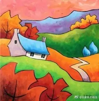 画画##色彩##水粉##油画##艺术##手绘##儿童创意美术##创意美术