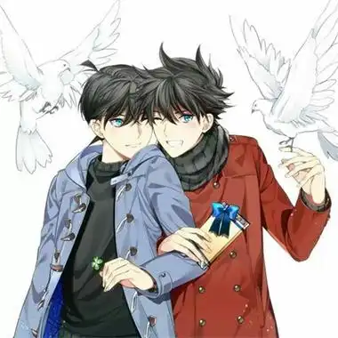 动漫两人兄弟头像图片另类情感男生头像