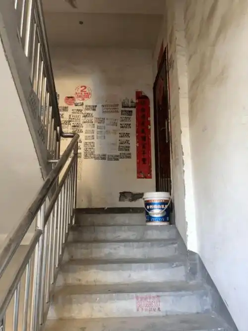 站前社区弘景明珠小区楼道通道"换新颜" —— 区行政服务中心出实招