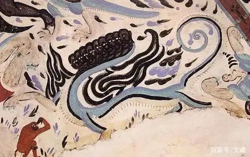 敦煌壁画中的开明兽有什么特征?