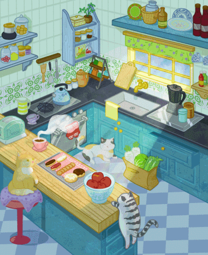 猫咪的小厨房