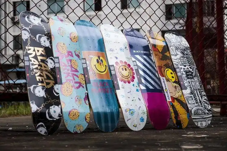 black market无内鬼新款板面送你用!#转发送板#_滑板